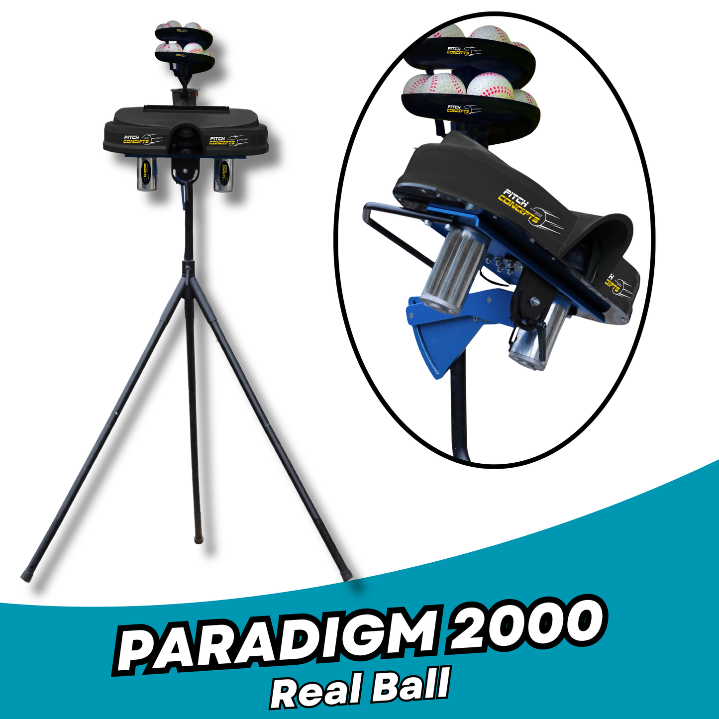 Pitch Concepts PARADIGM 2000 Real Ball Machine